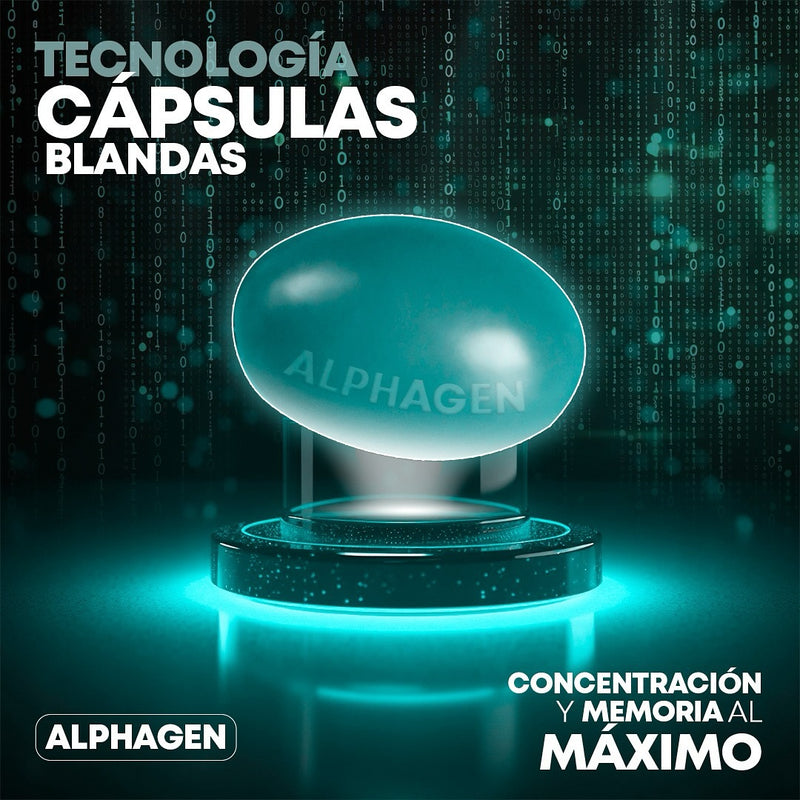 ALPHAGEN - CAPSULAS PARA EL CEREBRO