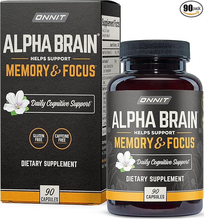 Onnit Alpha Brain - Capsulas