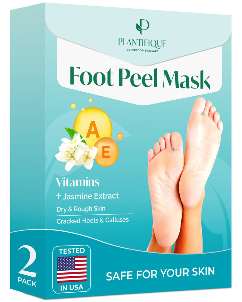 FOOT PEEL MASK - Máscara exfoliante para pies (2 paquetes)